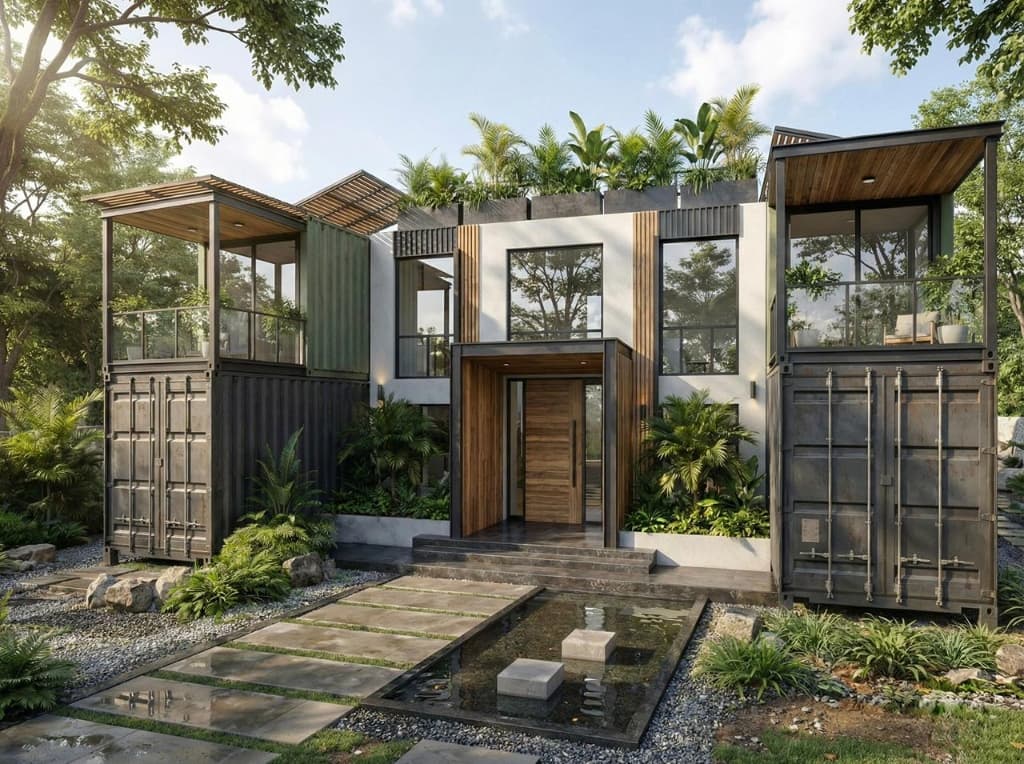 Eco-Luxury Container Retreat